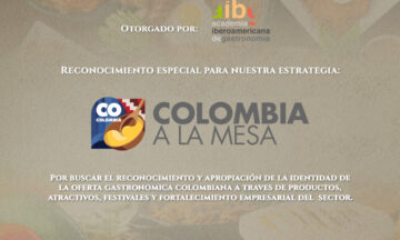 Reconocimiento Especial Para Nuestro Programa Colombia A La Mesa Por Parte De La Academia Iberoamericana De Gastronomía